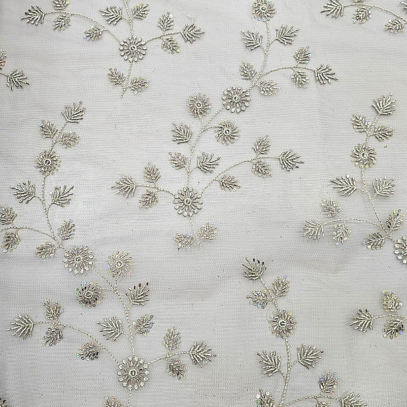 Embroidery Net Fabric - EB13466 - Flat fabric