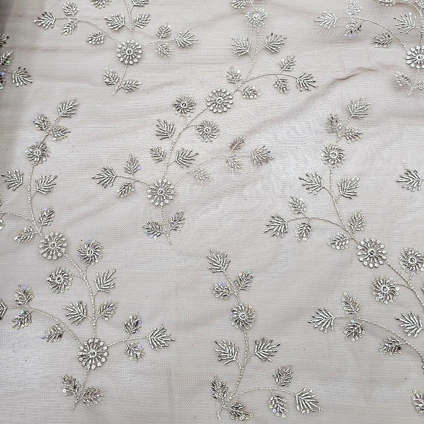 Embroidery Net Fabric - EB13469 - Flat fabric