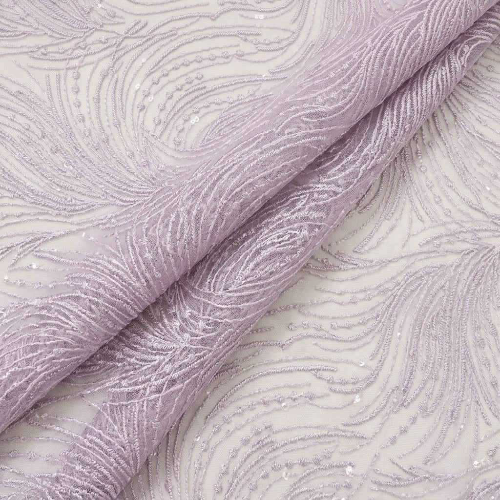 Embroidery Net Fabric - EB13537 - folds