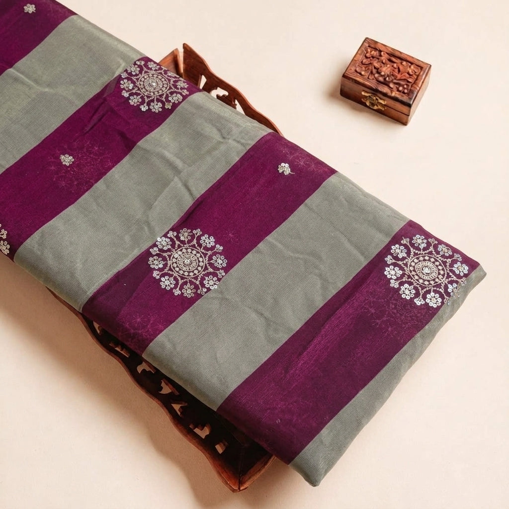 Embroidery Tissue Fabric - EB13571 - tray_3