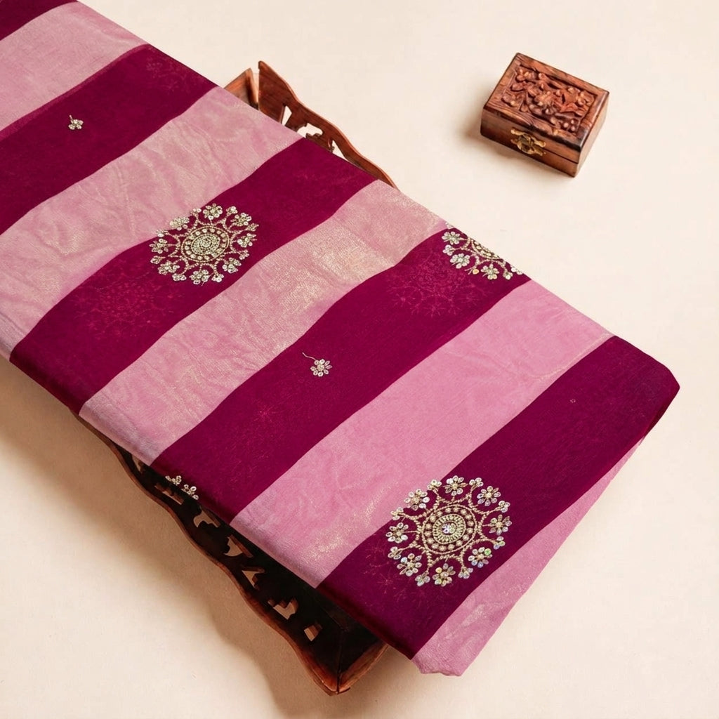 Embroidery Tissue Fabric - EB13573 - tray_3