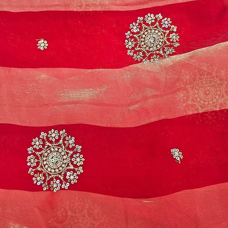 Embroidery Tissue Fabric - EB13575 - Flat fabric