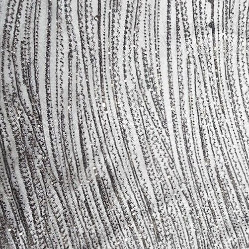 Embroidery Net Fabric - EB13613 - Flat fabric