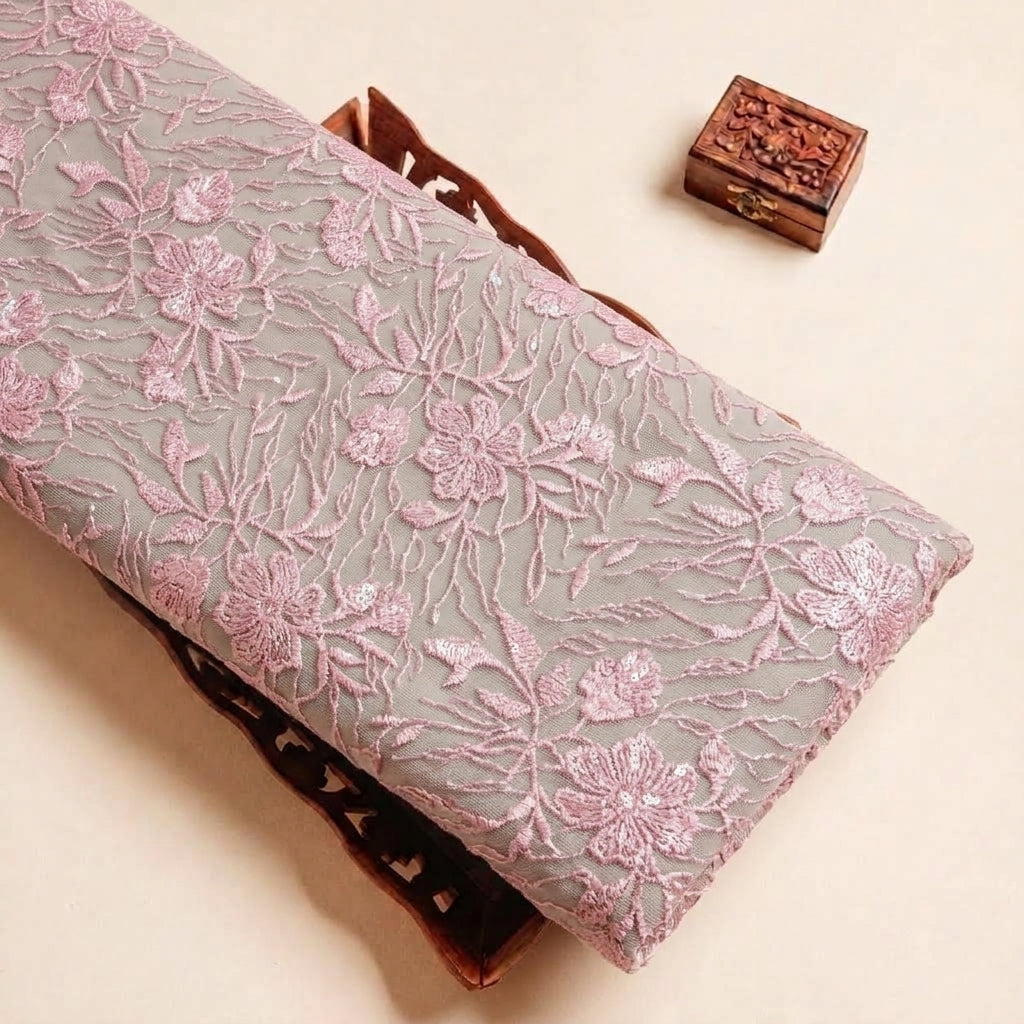 Embroidery Net Fabric - EB13649 - tray_4