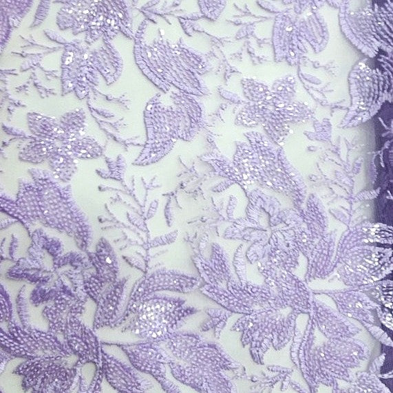 Embroidery Net Fabric - EB13652 - Flat fabric