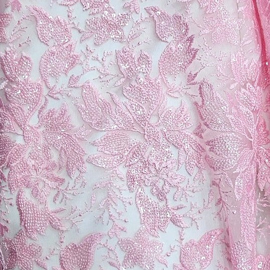 Embroidery Net Fabric - EB13653 - Flat fabric