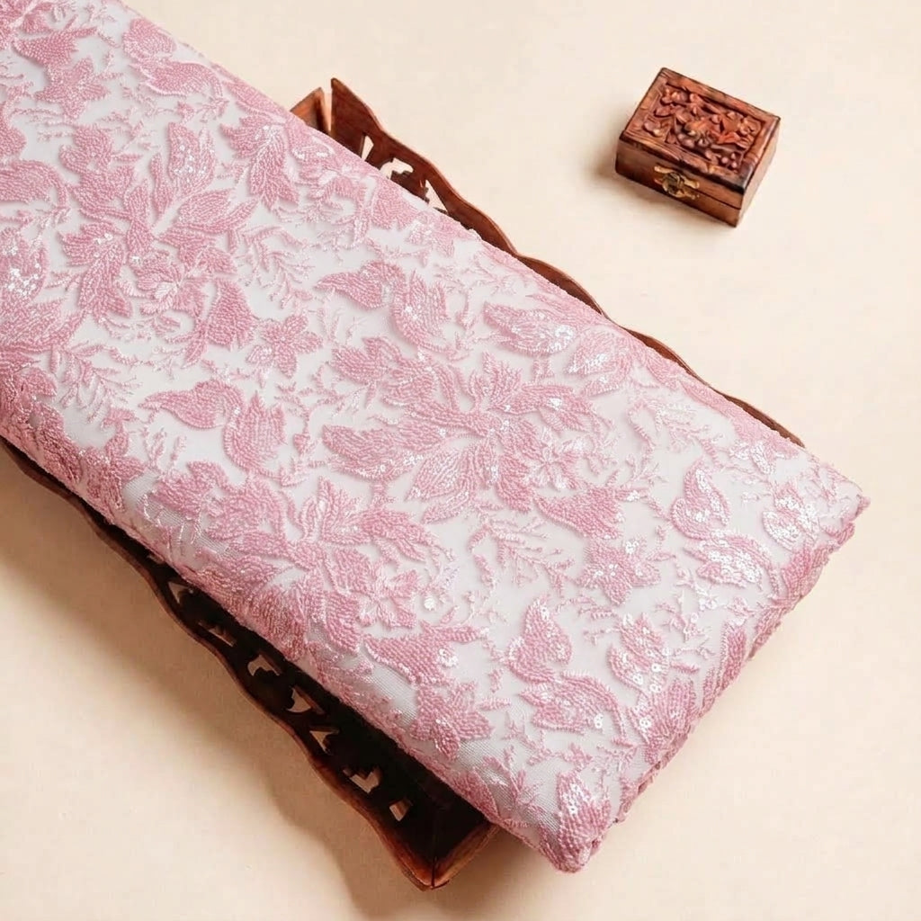 Embroidery Net Fabric - EB13653 - tray_4