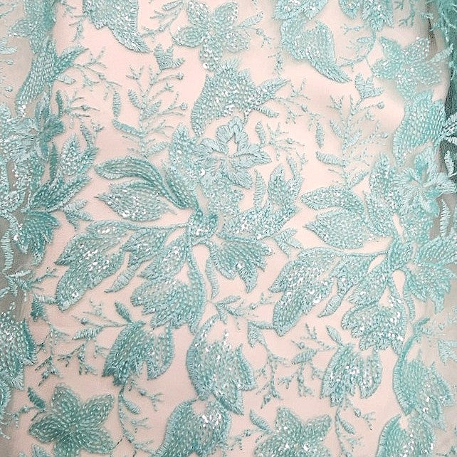 Embroidery Net Fabric - EB13654 - Flat fabric