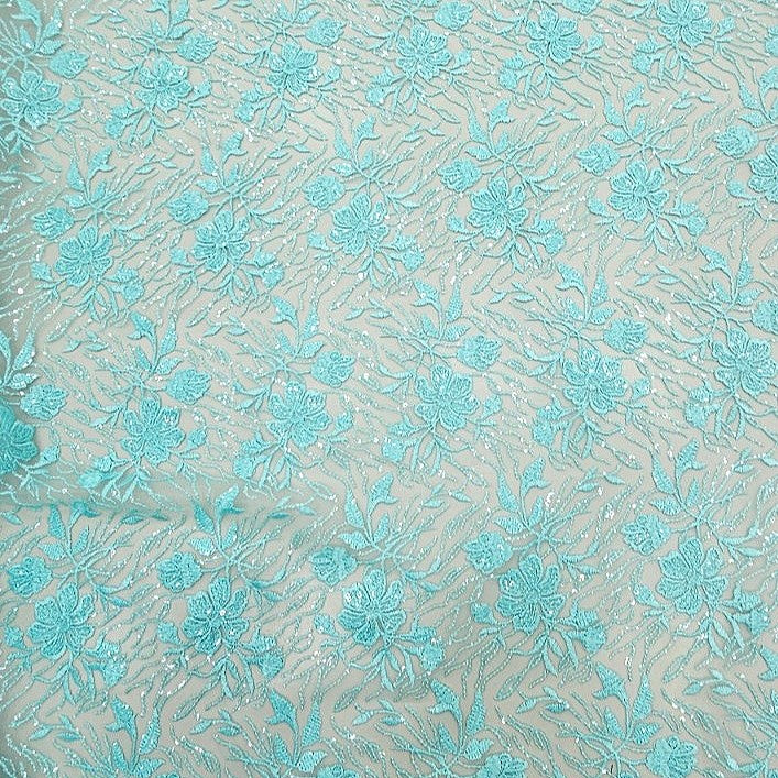 Embroidery Net Fabric - EB13659 - Flat fabric
