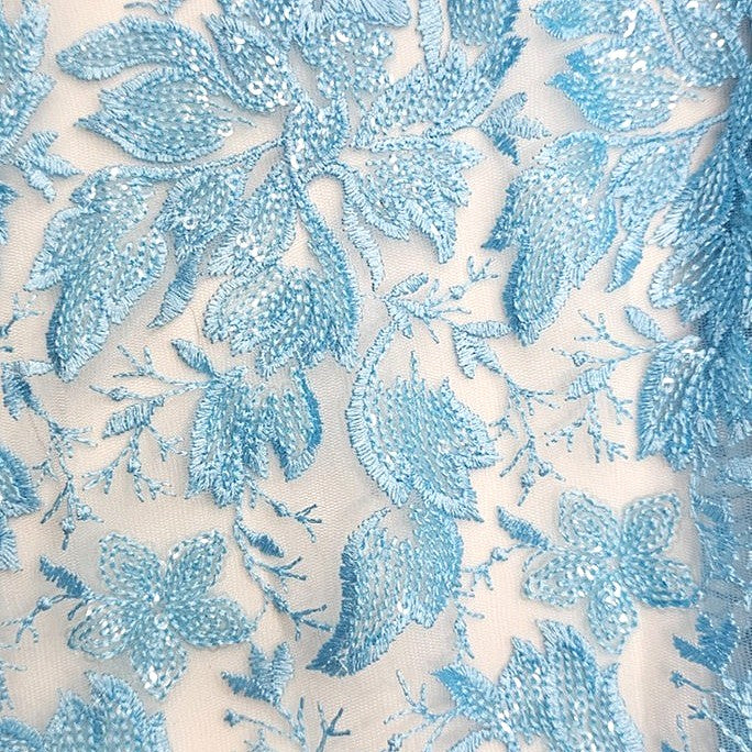 Embroidery Net Fabric - EB13660 - Flat fabric