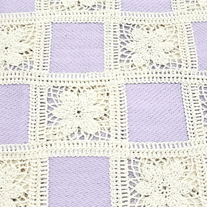 Embroidery Cotton Fabric - EB6474 - Flat fabric
