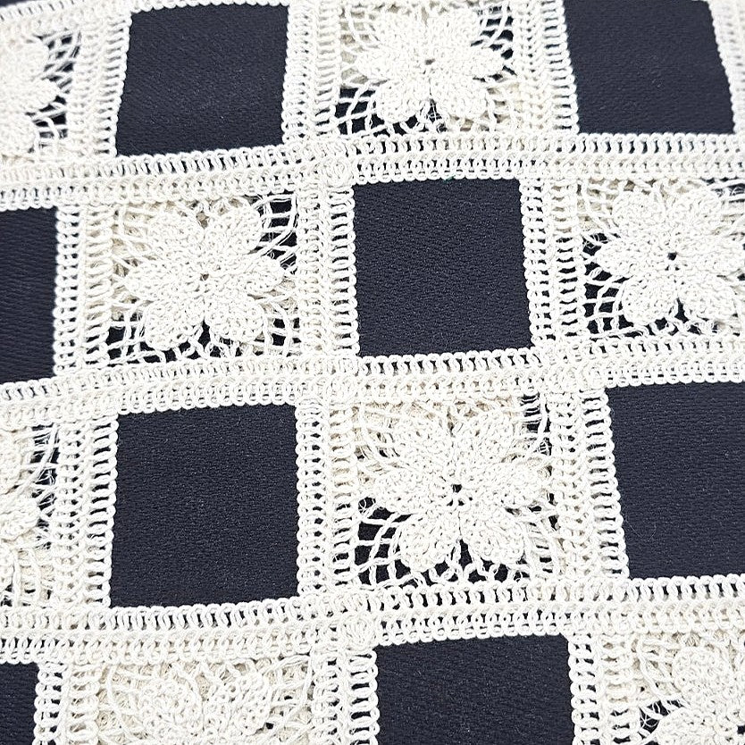 Embroidery Cotton Fabric - EB6475 - Flat fabric