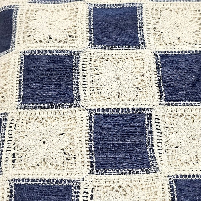Embroidery Cotton Fabric - EB6476 - Flat fabric