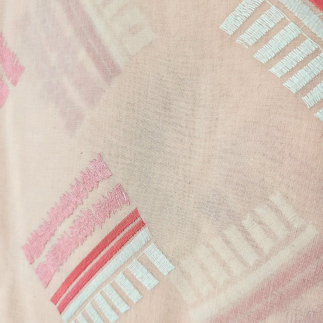 Embroidery Cotton Fabric - EB6639 - Flat fabric