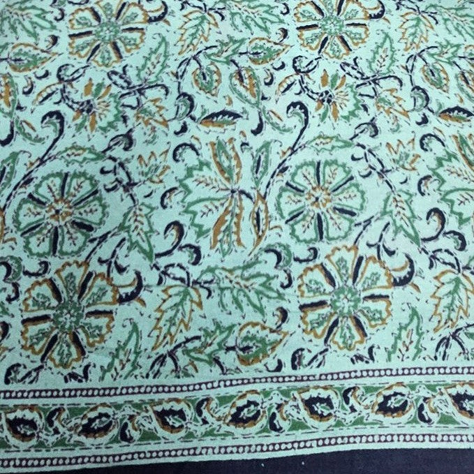 Floral Cotton Fabric - EB9431 - Flat fabric