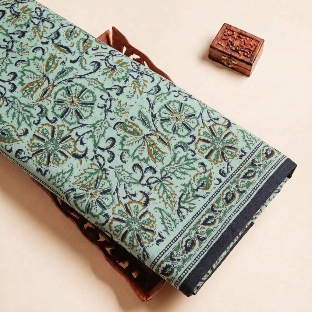 Floral Cotton Fabric - EB9431 - tray_4