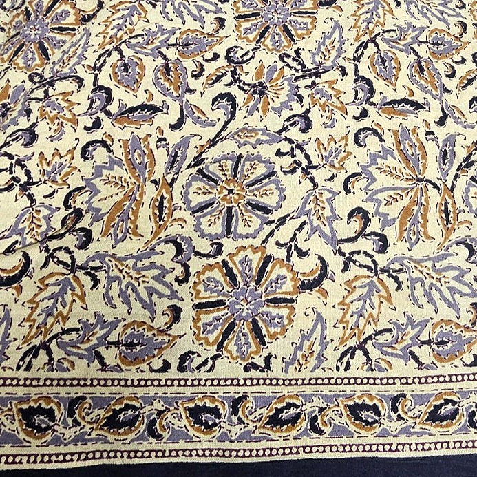 Floral Cotton Fabric - EB9432 - Flat fabric