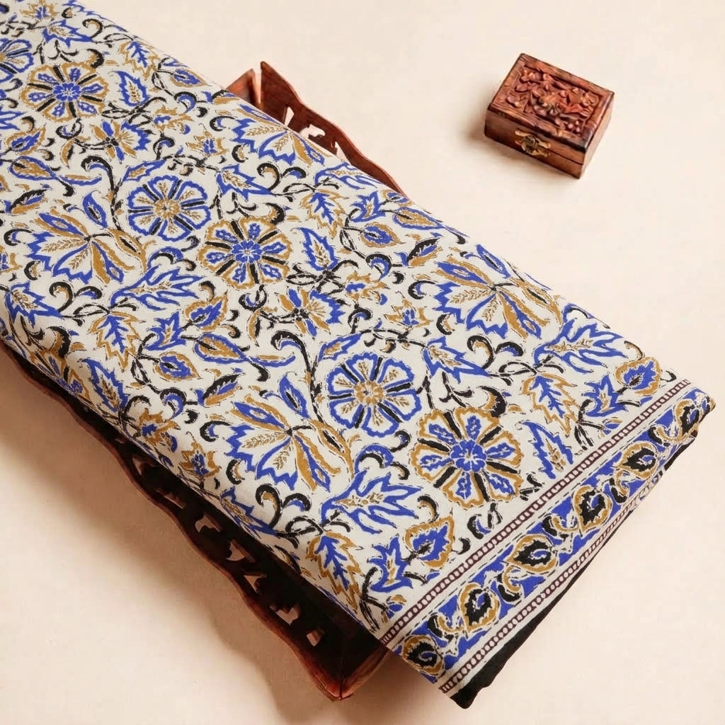 Floral Cotton Fabric - EB9435 - tray_4