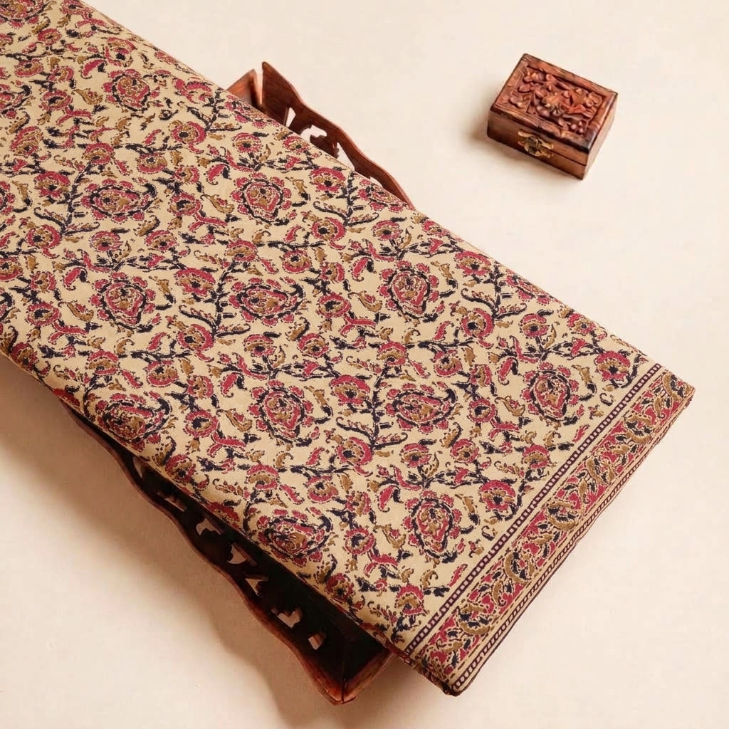 Floral Cotton Fabric - EB9442 - tray_4