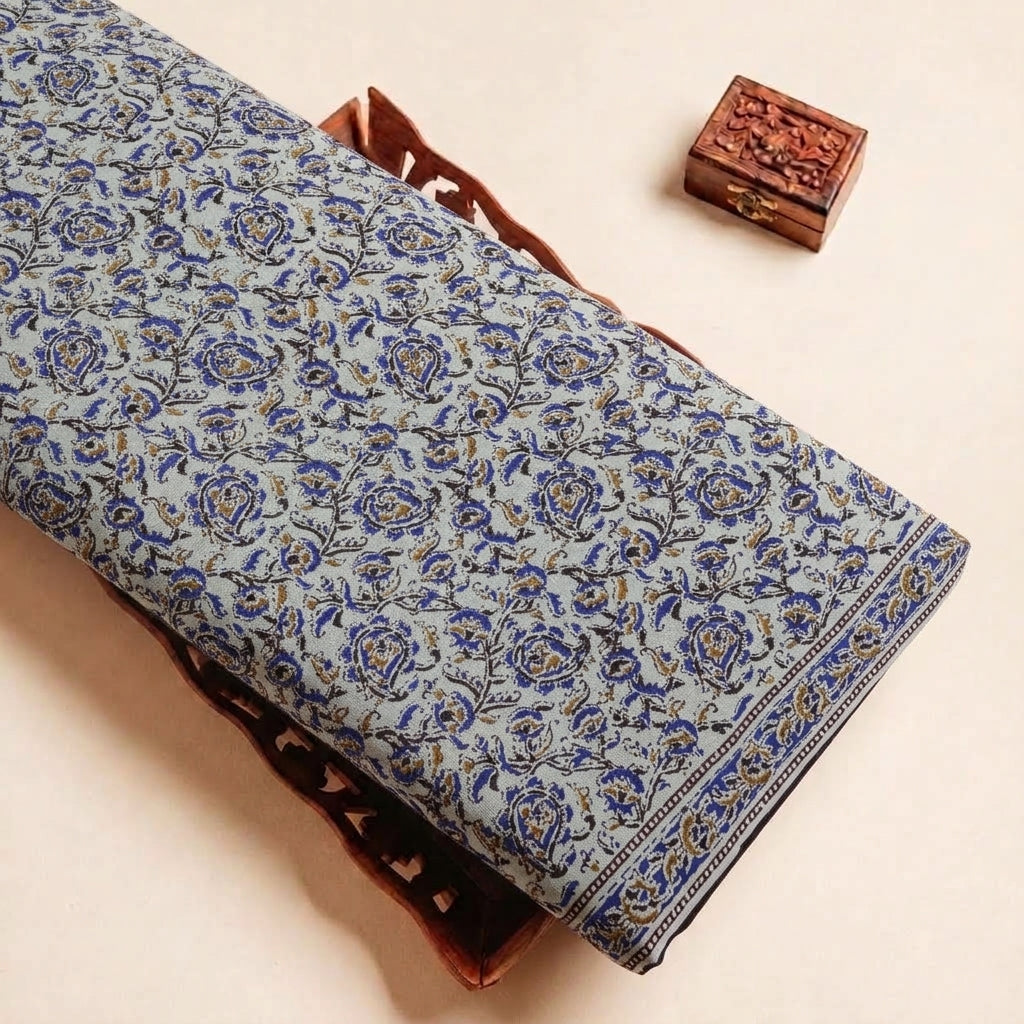 Floral Cotton Fabric - EB9443 - tray_4