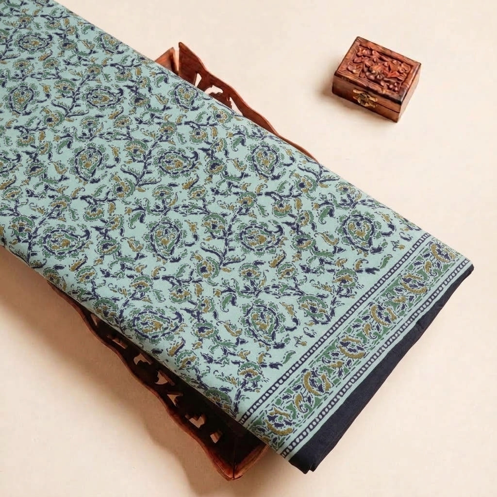 Floral Cotton Fabric - EB9447 - tray_4