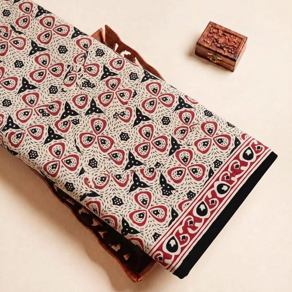 Floral Cotton Fabric - EC12393 - tray_4