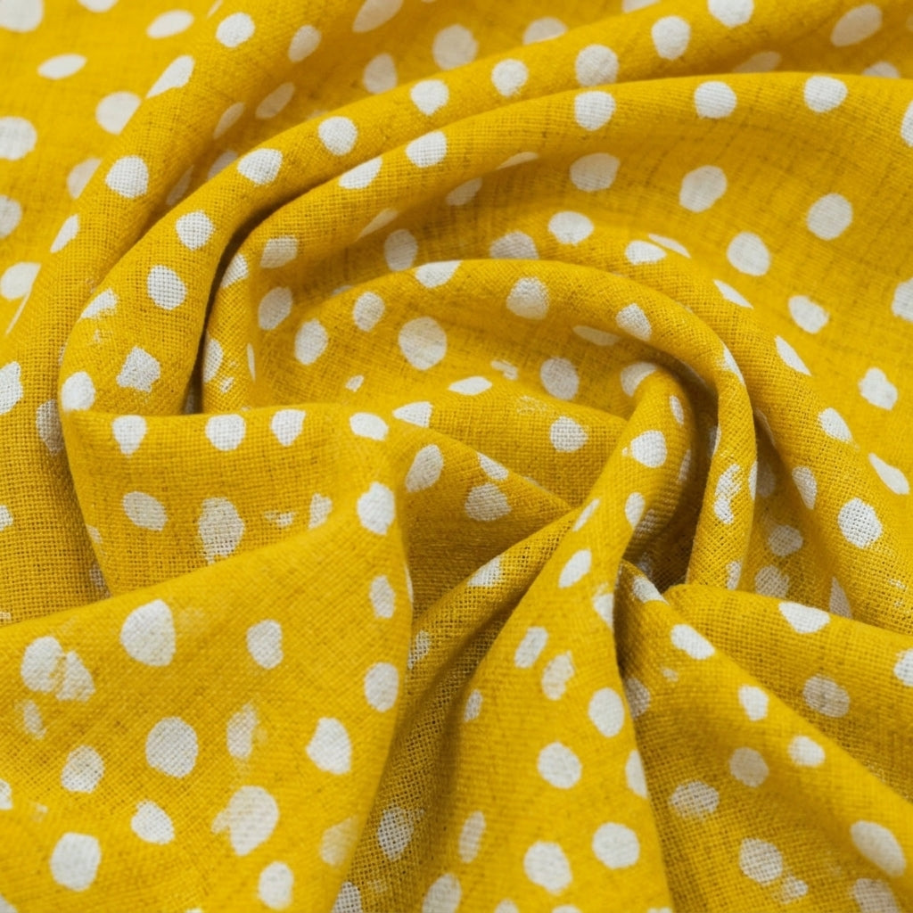 Polka Dots Cotton Fabric - EC13569 - Swirl