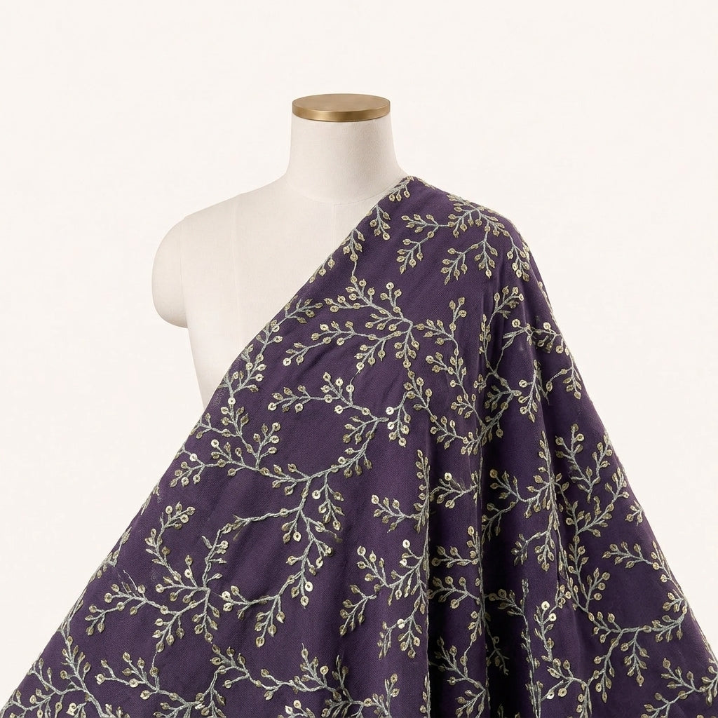 Embroidery Georgette Fabric