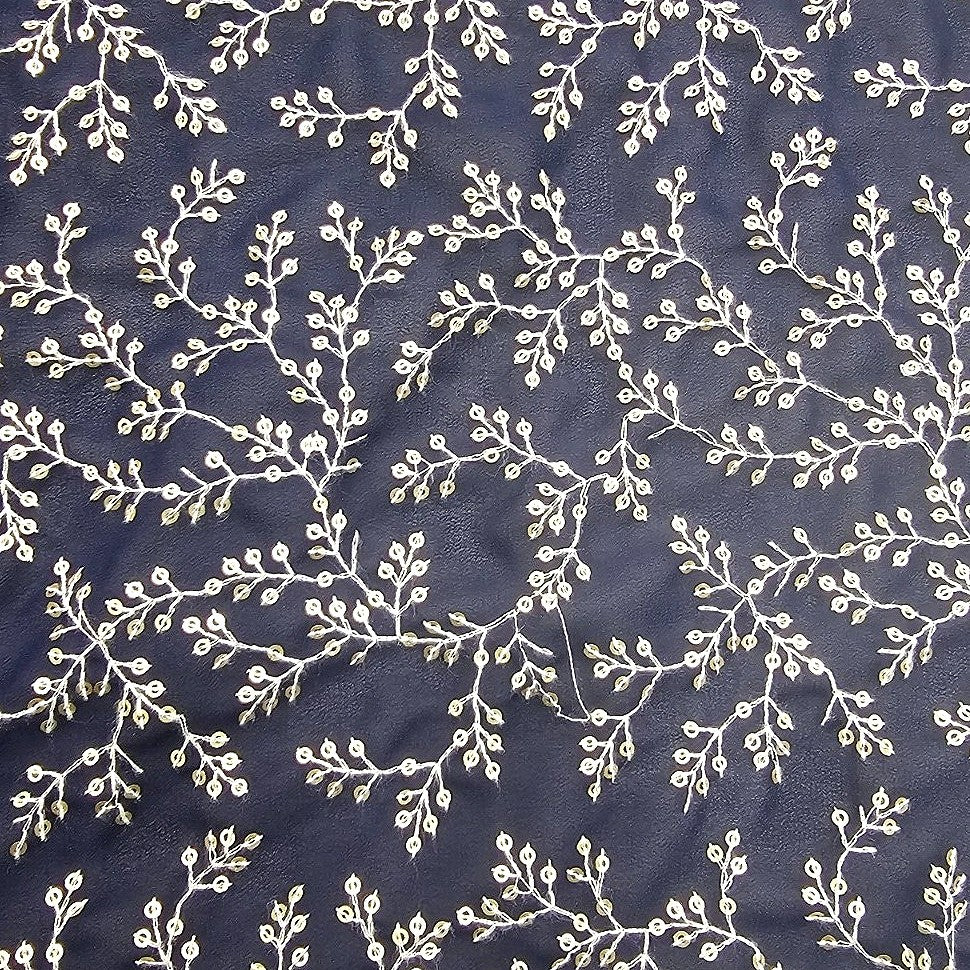 Embroidery Georgette Fabric