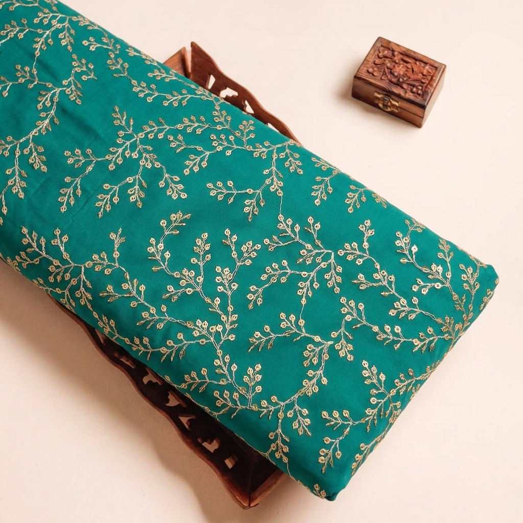 Embroidery Georgette Fabric