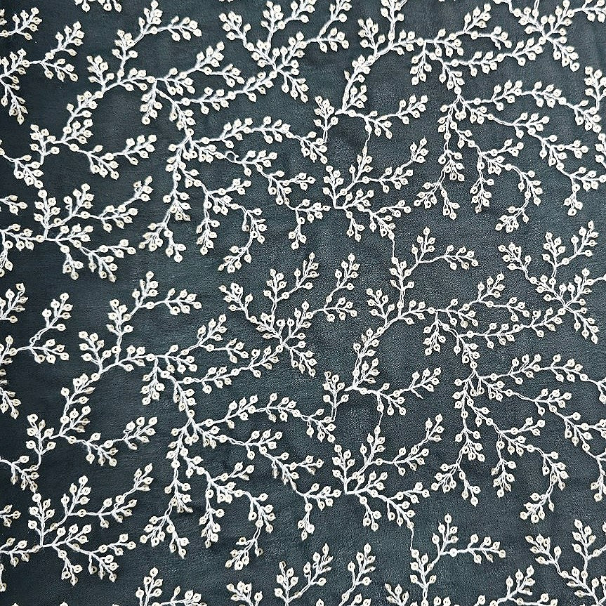 Embroidery Georgette Fabric