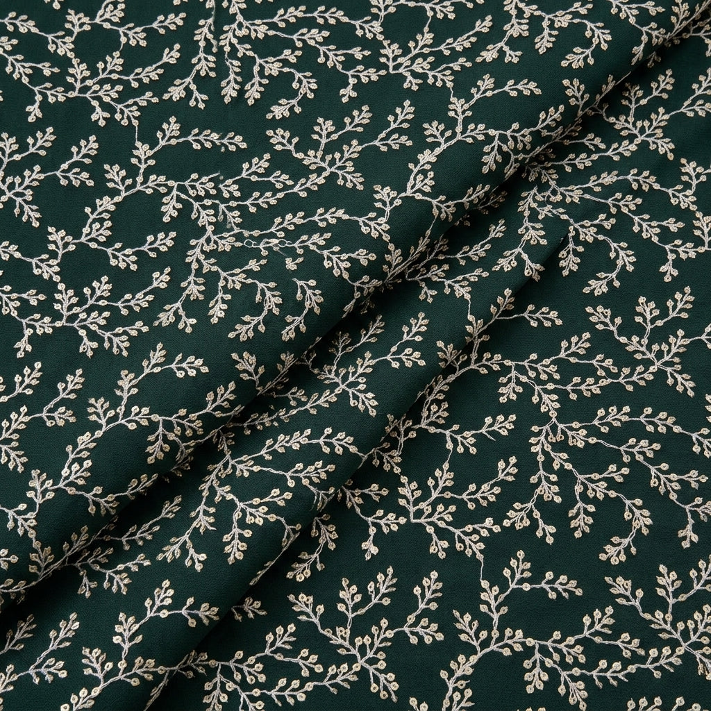 Embroidery Georgette Fabric