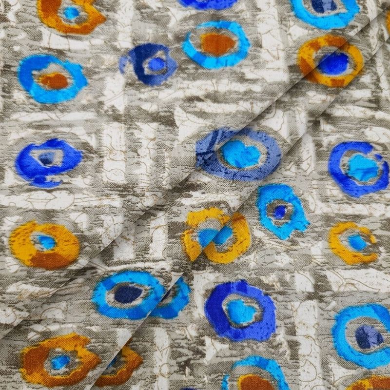 Abstract Cotton Fabric - EC13961 - Folds