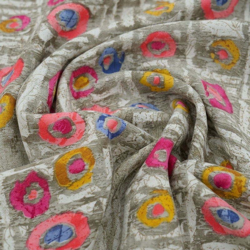 Abstract Cotton Fabric - EC13962 - Swirl