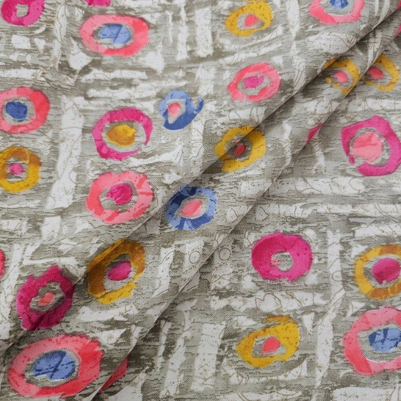 Abstract Cotton Fabric - EC13962 - Folds