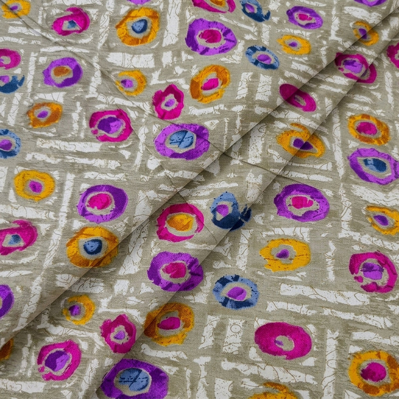 Abstract Cotton Fabric - EC13964 - Folds