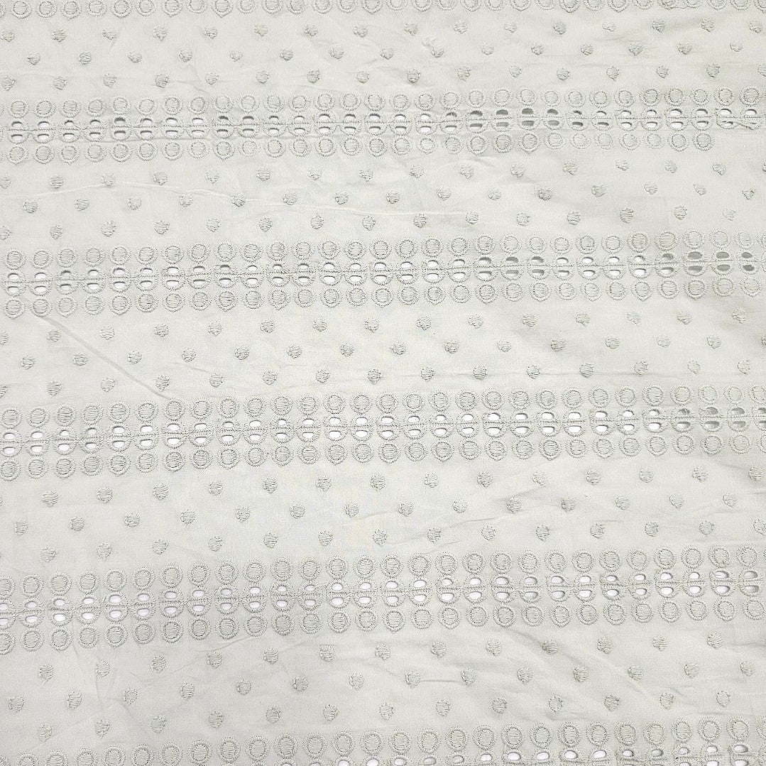 Cutwork Cotton Fabric