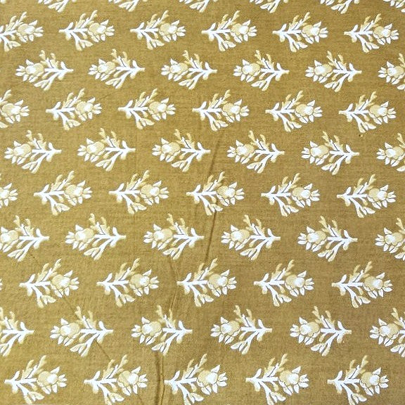 Floral Cotton Fabric - EC14321 - Flat fabric