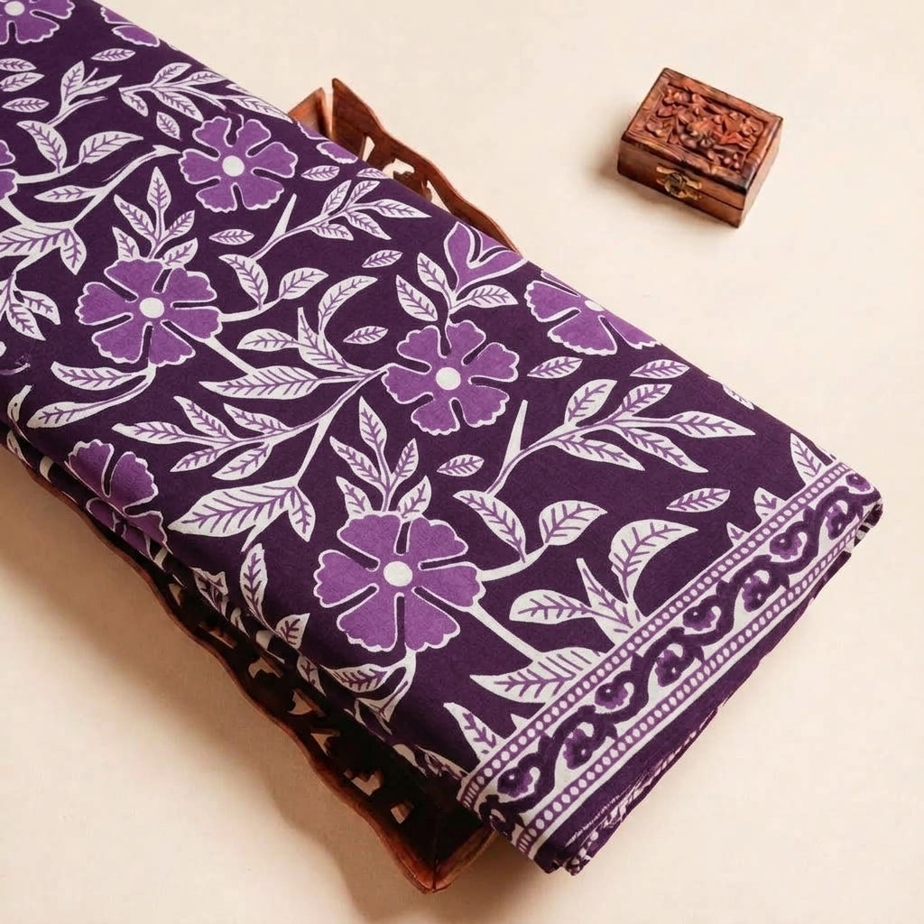 Floral Cotton Fabric - EC14331 - tray_4