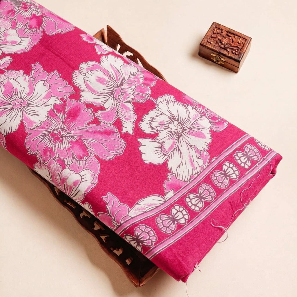 Floral Cotton Fabric - EC14334 - tray_3