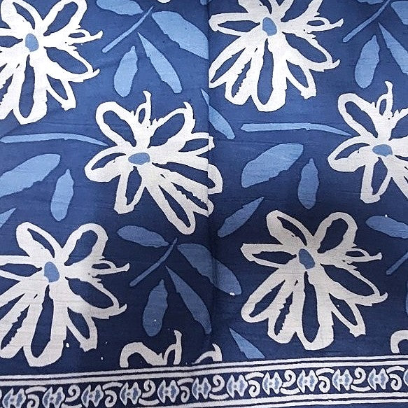 Floral Cotton Fabric - EC14342 - Flat fabric