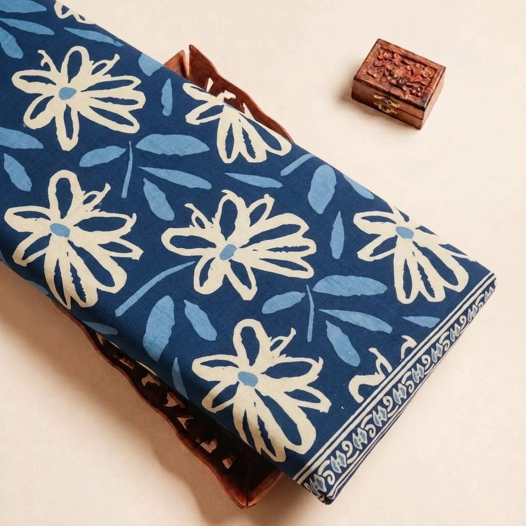 Floral Cotton Fabric - EC14342 - tray_4