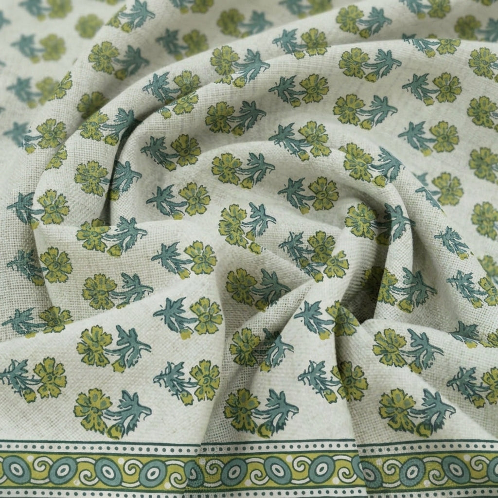 Floral Cotton Fabric - EC14379 - Swirl