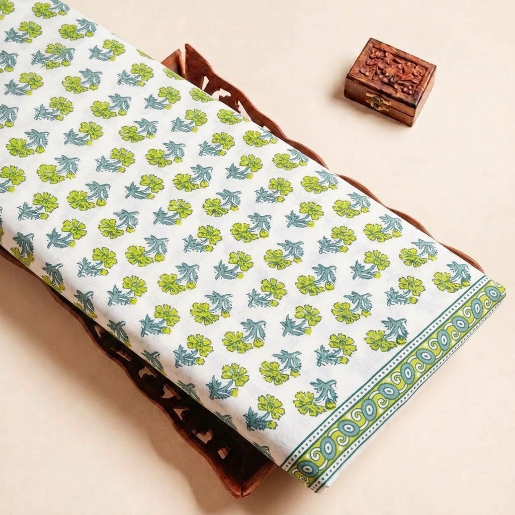 Floral Cotton Fabric - EC14379 - tray_4