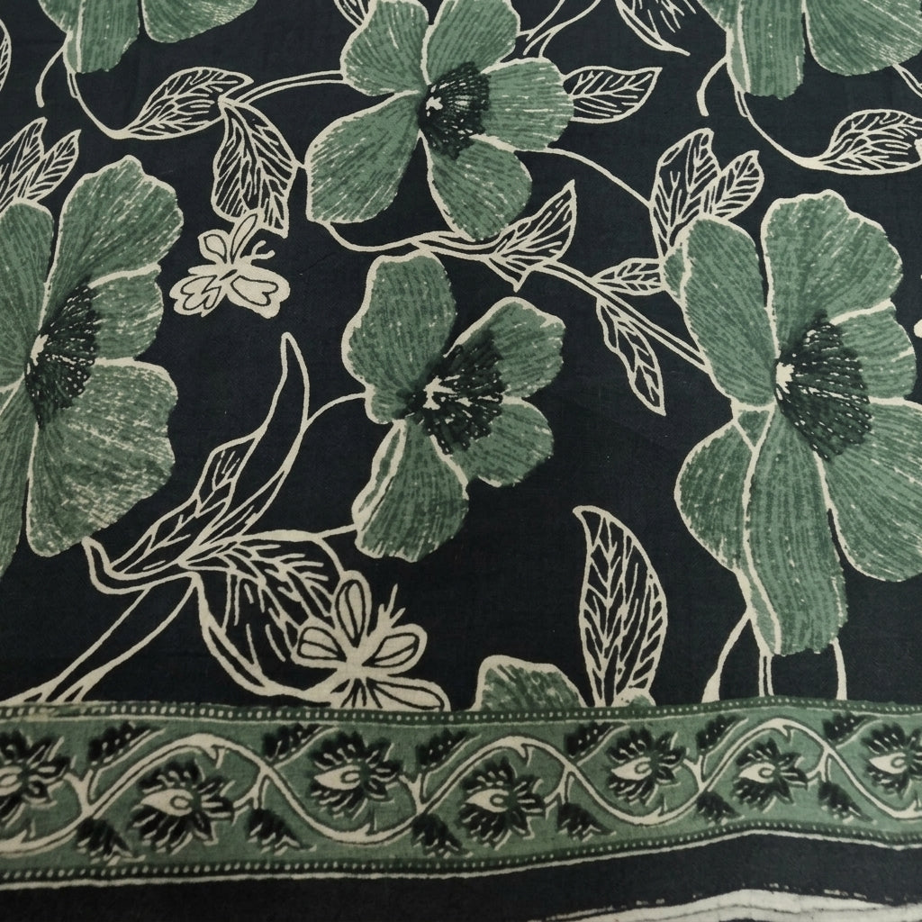 Floral Cotton Fabric - EC14387 - Swirl