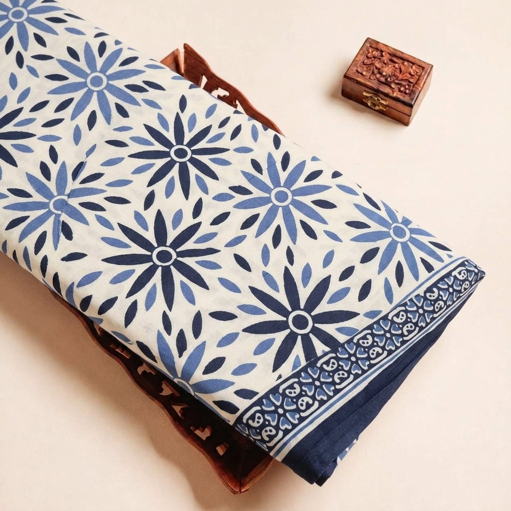 Floral Cotton Fabric - EC14745 - tray_3