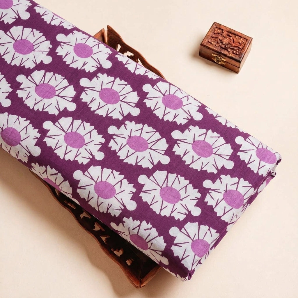 Floral Cotton Fabric - EC14750 - tray_3