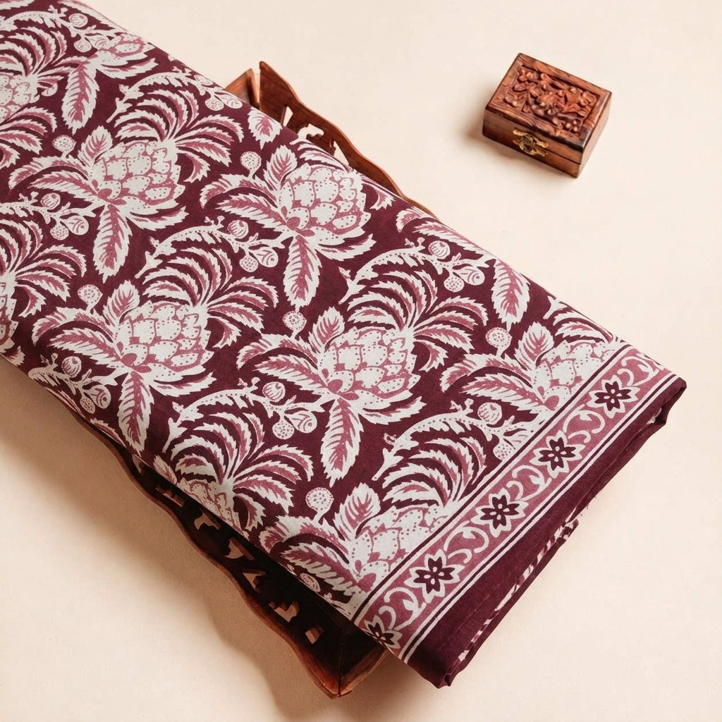 Floral Cotton Fabric - EC14802 - tray_3