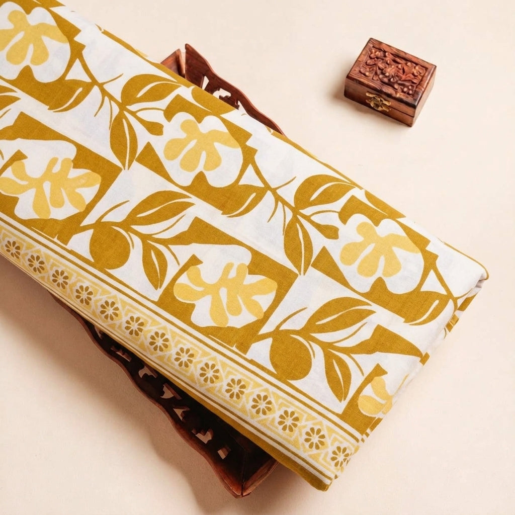 Floral Cotton Fabric - EC14803 - tray_3