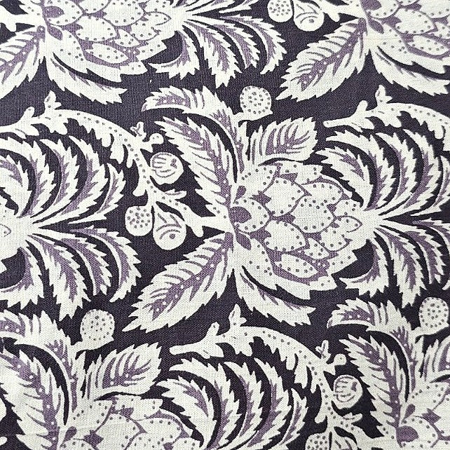 Floral Cotton Fabric - EC14804 - Flat fabric